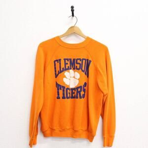 Vintage Clemson University Tigers Sweatshirt Large